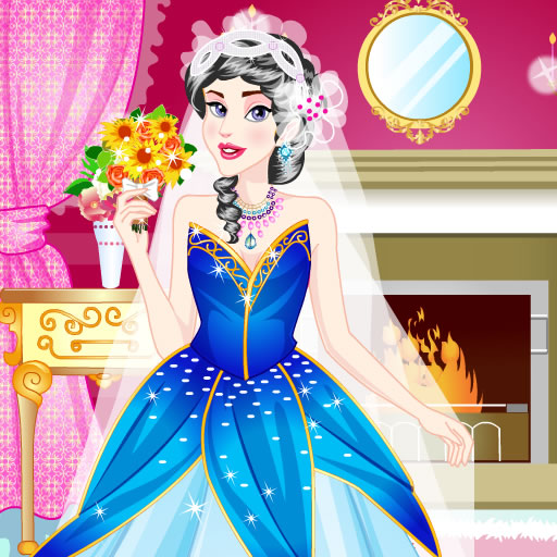 Sleeping Princess Wedding Dress up