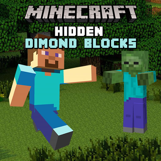 Minecraft Hidden Diamond Blocks