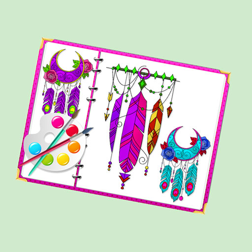 Miraculous Dream Catcher Coloring Book