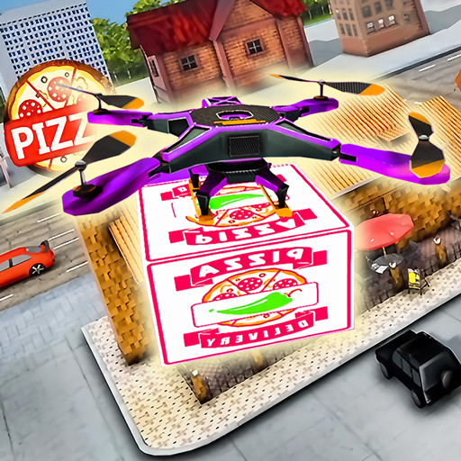 Drone Pizza Delivery Simulator 