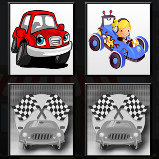 Racing Cars - Memory Game