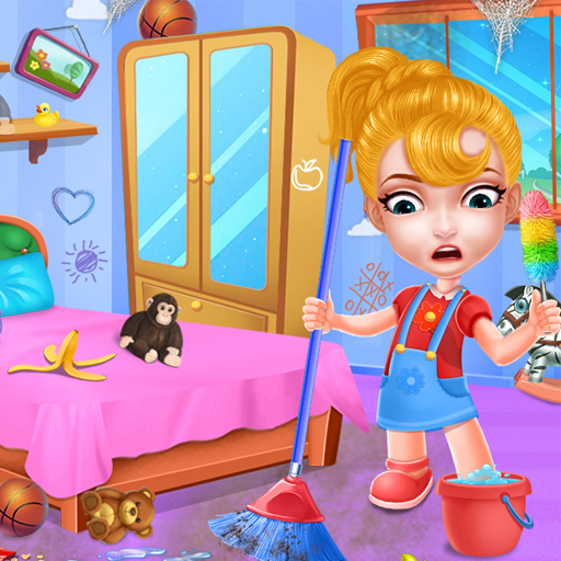 Baby Doll House Cleaning Game