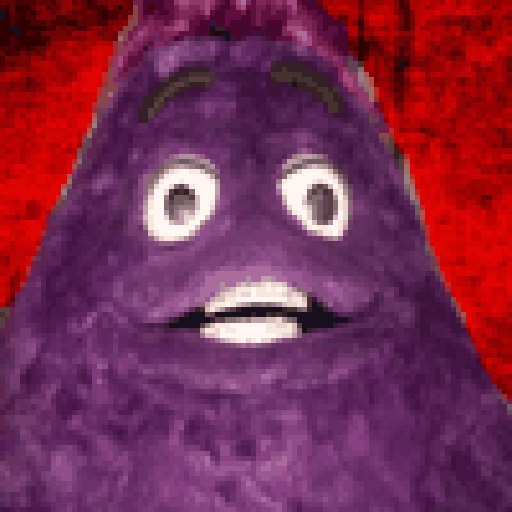 Grimace Shake Burn or Die 