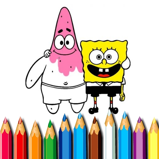 BTS Sponge Bob Coloring