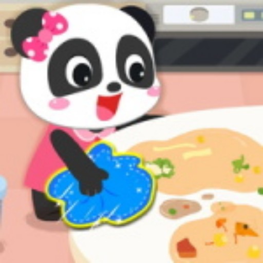 Baby Panda Cleanup Life