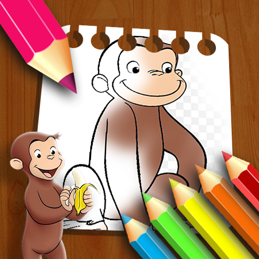 Curious George Coloring Book