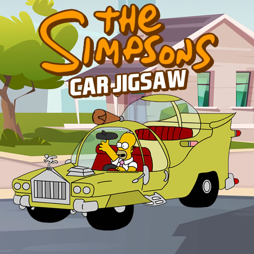 The Simpsons Car Jigsaw