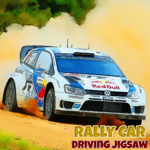 Rally Car Driving Jigsaw