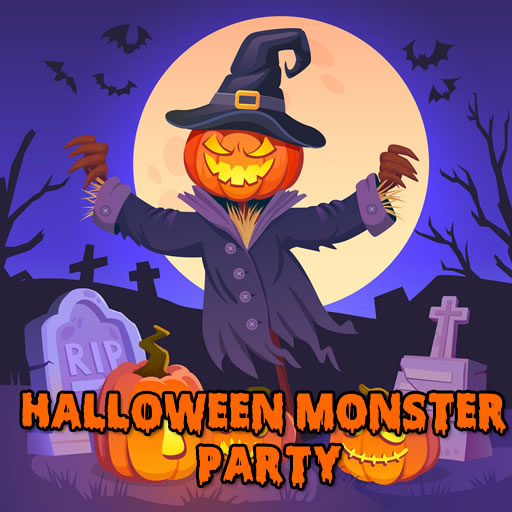 Halloween Monster Party Jigsaw