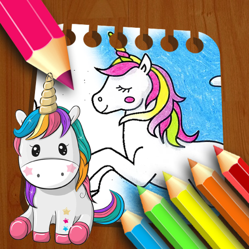 Unicorn Coloring Book