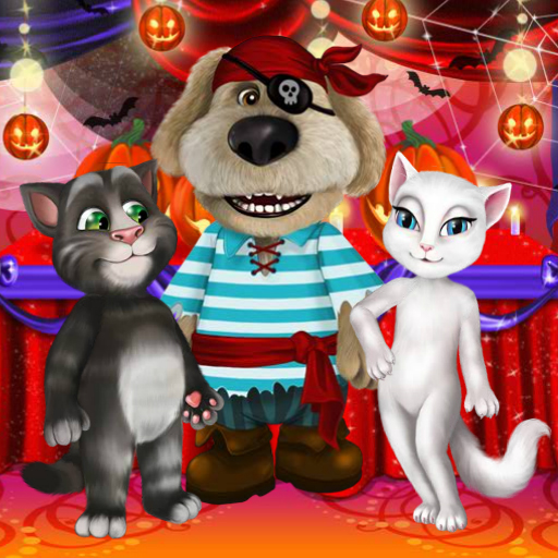 Talking Tom And Angela Halloween Party	